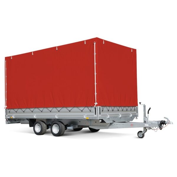 STEMA 2te WAHL 150 cm Hochplane PREMIUM in ROT für WOM STS (Kasteninnenmaß 301 × 169 cm)