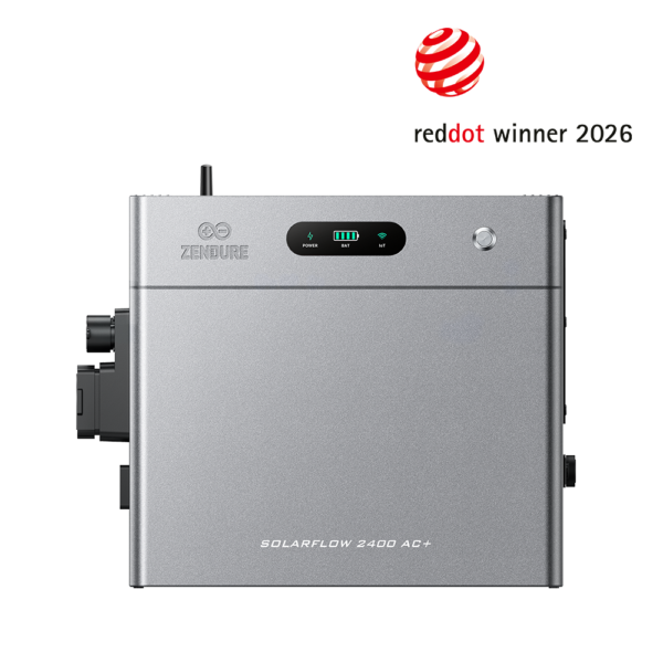 Zendure SolarFlow 2400 AC+ - SolarFlow 2400 AC+ (2.4 kWh) / 1*AB3000L (2.88 kWh)
