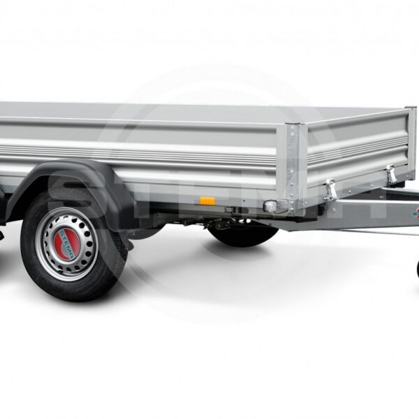 STEMA ALU STL 2000 O2 20-30-15.2 mit Plane grau und Spriegel 150 cm
