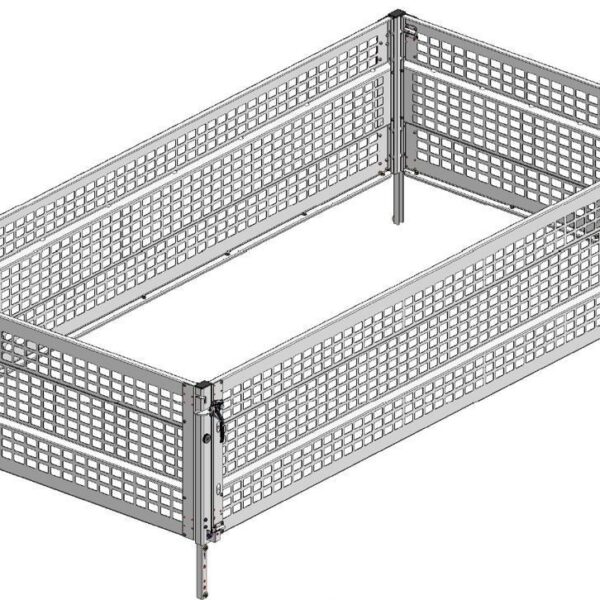 STEMA Gitteraufsatz 66 cm für Rückwärtskipper Rocko Smart (RKE..-23-15..B)