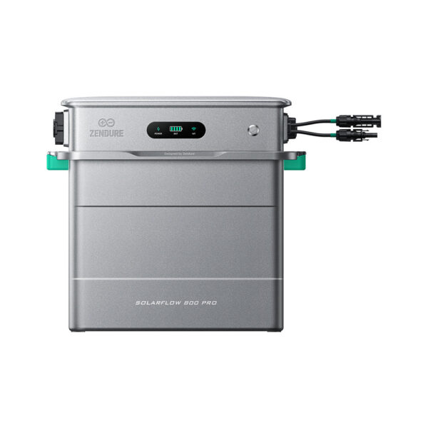 Zendure SolarFlow 800 Pro - SolarFlow 800 Pro + 1*AB2000X / 2*450W Bifaziale (1170Wp Max) / Ohne Installationshalterung