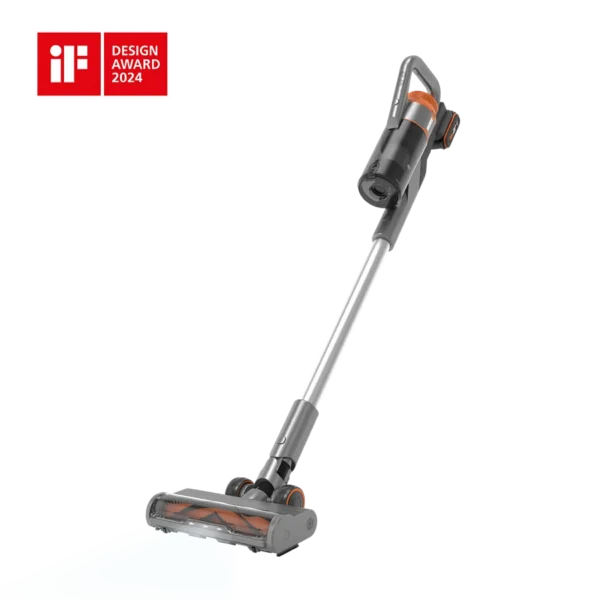 Worx Stick Vac mit zwei geladenen und einsatzbereiten Akkus
