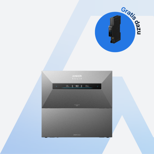 Anker SOLIX Solarbank Max AC + 1 x BP7000 Erweiterungsakku 14 kWh inkl. Smart Meter Gen 2