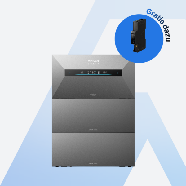 Anker SOLIX Solarbank Max AC + 2 x BP7000 Erweiterungsakku 21 kWh inkl. Smart Meter Gen 2