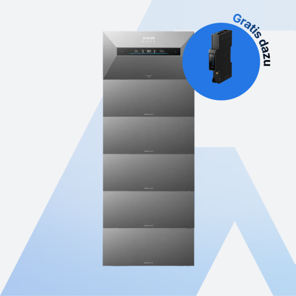 Anker SOLIX Solarbank Max AC + 5 x BP7000 Erweiterungsakku 42 kWh inkl. Smart Meter Gen 2