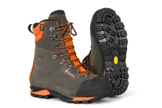 Husqvarna Lederschutzstiefel mit Sägeschutz Functional 24
