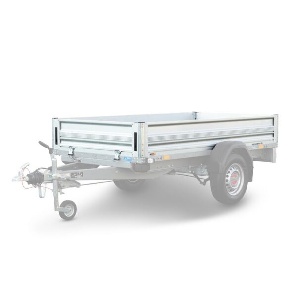 STEMA Bordwandaufsatz 35 cm hoch aus Aluminium für SySTEMA-Tieflader