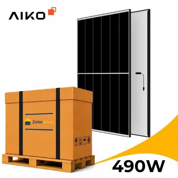 Aiko AIKO-A490-GRH48Dw Neostar 2P+48 465-495 1500V Black Frame (37 Stk.)
