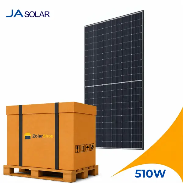 JA Solar JAM60D40-510/LB 485-510 1500V Black Frame (36 Stk.)