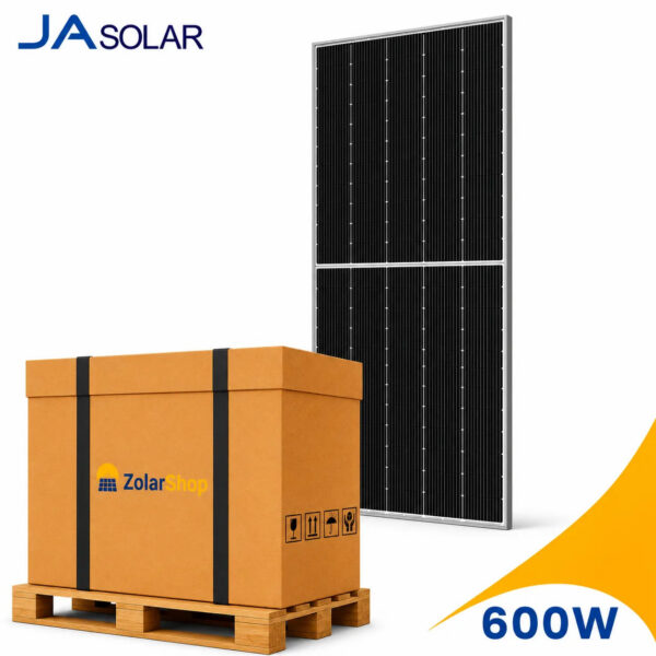 JA Solar DeepBlue 4.0 Pro JAM72D40-600/MB 600Wp Bifazial Glas-Glas N-Type TOPCon Solarmodul (36 Stk.)